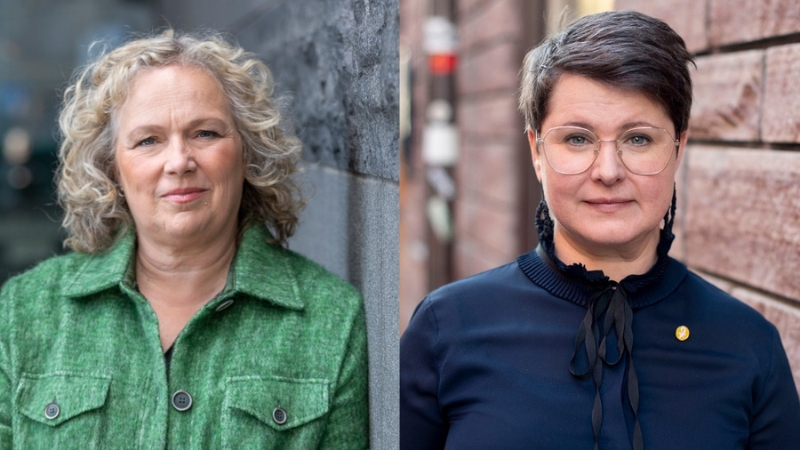 Cecilia Winberg och Ida Kåhlin.